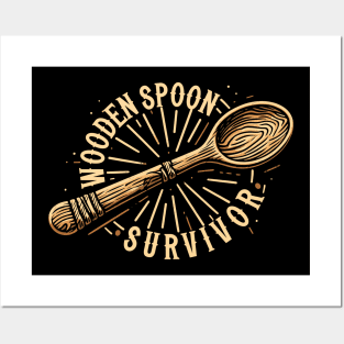 Wooden Spoon Survivor Posters and Art